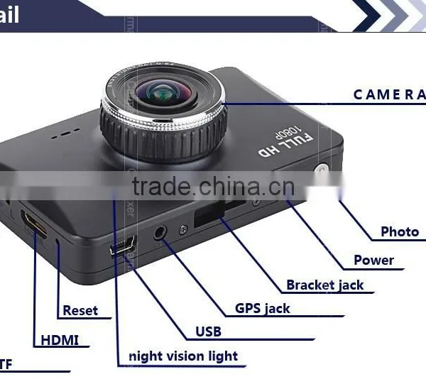 NTK96650 Full hd 1080p Car Dvr With G-sensor and WDR photo-2