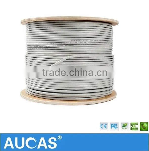 Cat5e 4 Pair Net Work Cable Cat6 2 Pair FTP UTP Twisted Network Cable Light Gray Color photo-3