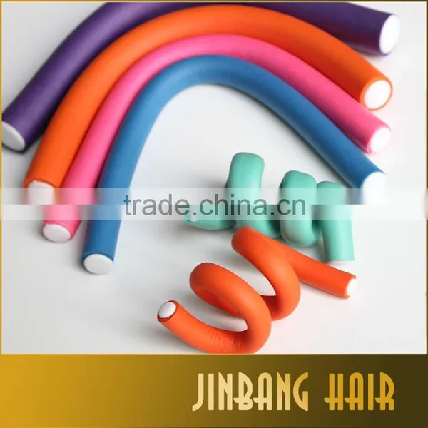 2016 New Products Wholesales Flexi Rods Magic Hair Roller Hair Sponge Twist Soft Magic Styling Accessories Foam Bendy Rollers photo-5