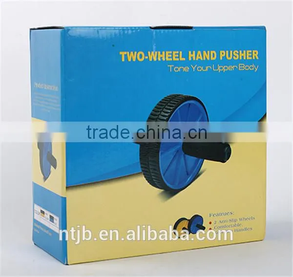 New 2015 Detachable Portable Workout Training Wheel Roller Abdominal Roller With Free Knee Pad Power Wheel photo-4