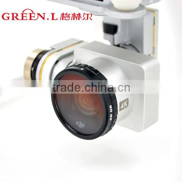 DJI Phantom 3 Professional and Phantom 3 Advanced Graduated Lens Filter Set 3 Pieces: Graduated ND8 Filter, Orange Filter and Bl photo-5