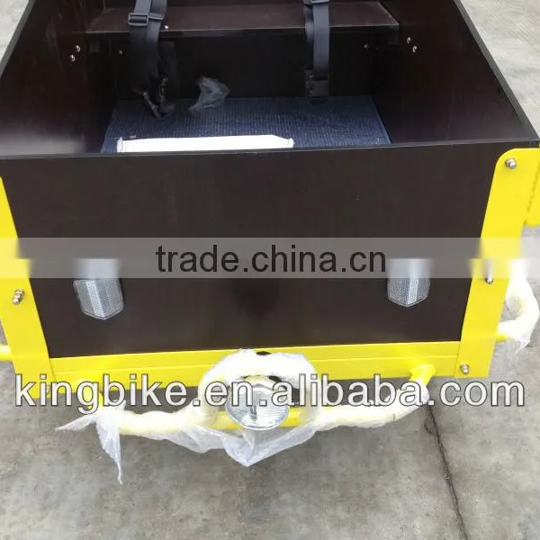 2015 Hot Sale 3 Wheels Family Electric Cargo Tricycle / Trike / Bike / Bicycle for Children photo-6