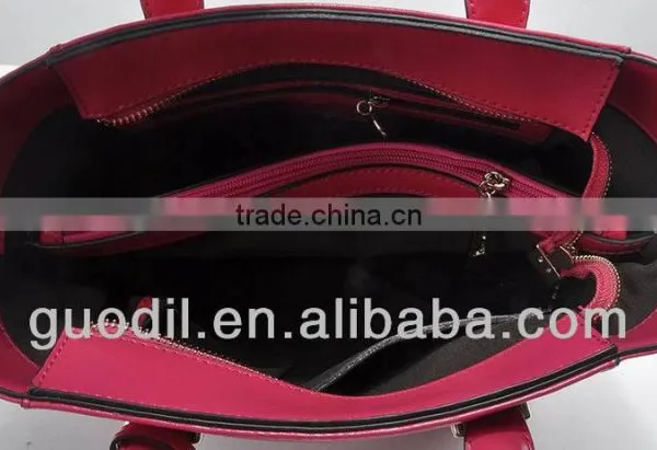 Shiny Smooth Leather Bag 2014 Latest Design Bags Woman's Handbags photo-2