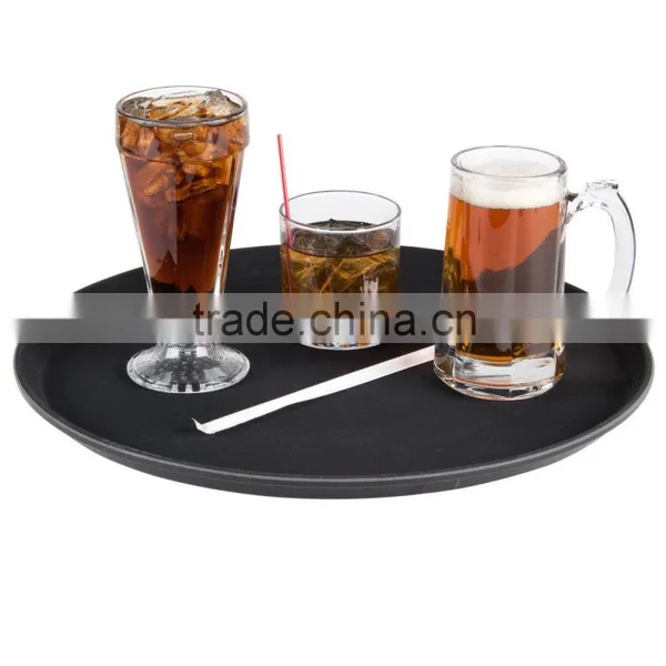 Manufacturer 18 Inch Non Slip Round Plastic Bar Tray Quality Choice photo-4