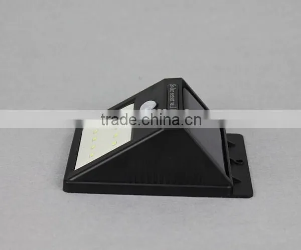 10 Pcs Security LED Triangle Wall Light ,Solar Motion Sensor Wall Light With 10 LED, Solar Wall Lamp With SMD 2835 10PCS LED photo-5