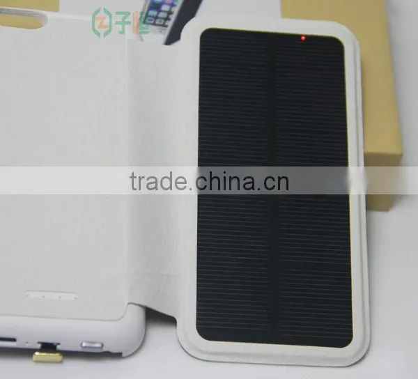 New Model Solar Battery Case for i Phone 6, Hot Selling Solar Case Mobile Charger, Factory Low Price Solar Case Power Bank Quality Choice photo-2
