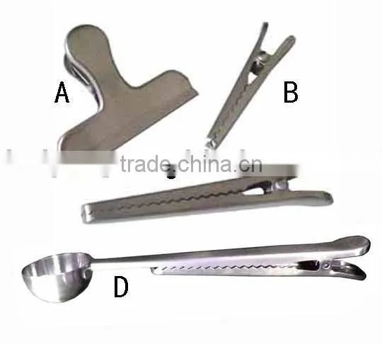 Stainless Steel Food Bag Clip