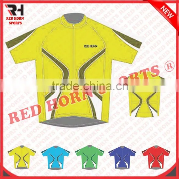 Breathable Short Sleeves Cycling Jersey With Custom Design and Logo photo-6