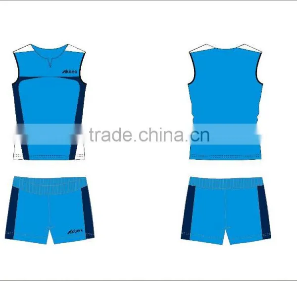 2016 NEW Best Sale Custom Design Custom Logo Volleyball Jersey Wear photo-3
