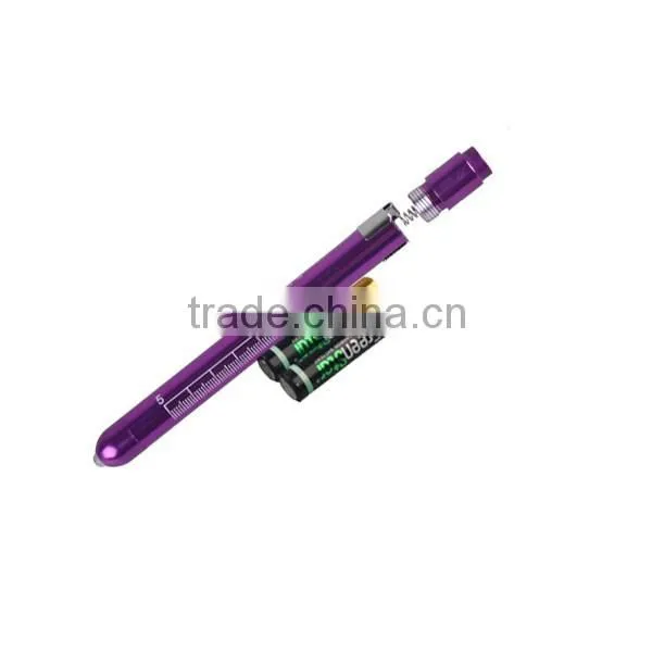 Doctor Nurse Aluminum Medical LED Flashlight Pen With Clip photo-3