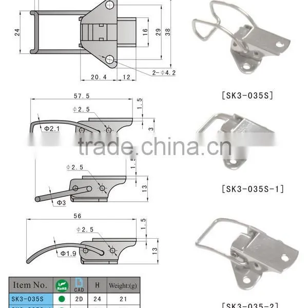 2016 Hot Sale Panel Toggle Latch SK3-035 photo-6