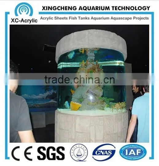 Cylinderic Acrylic Aquarium/large Acrylic Aquarium