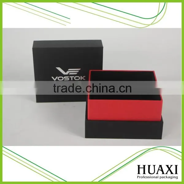 2016 Hot Sale Cheap Black Paper Pocket Watch Box photo-5
