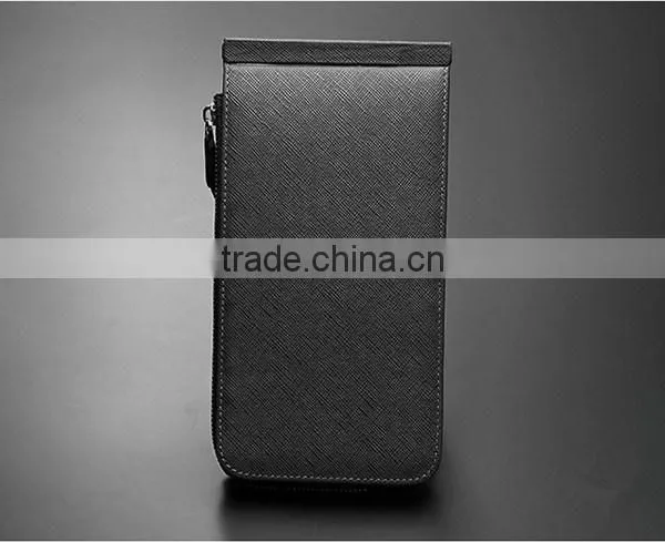 Unisex id Card Holder and Grain Leather Business Card Holder photo-2