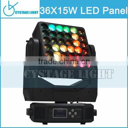 36x15w RGBW LED Moving Light Matrix Light dj Lights photo-2