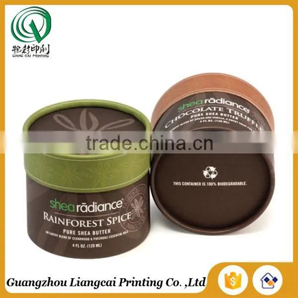 Small Custom Logo Recycled Hardcover Decorative Round Box Gift Round Boxes for Fruit Packaging photo-2