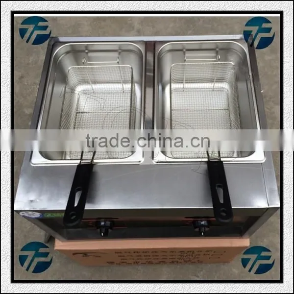 Gas Fryer With Double Basket /Gas Donut Fryer photo-4