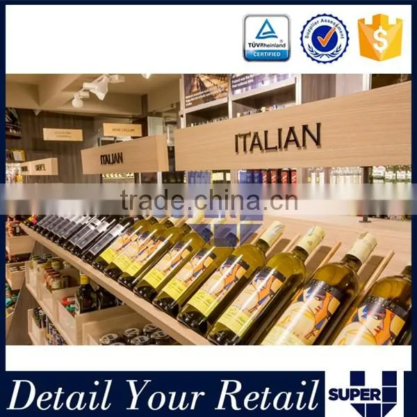 Customized New Look Design Decoration for Wine Shop DG Shop Fitting Furniture Design photo-6