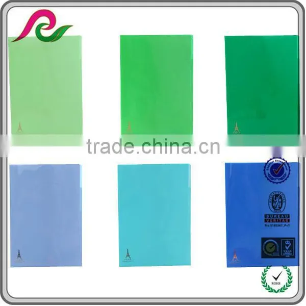 High Quality Multicolor L-Shaped Presentation PP File Folder For Sales Promotion photo-3