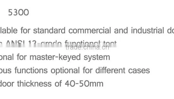 ANSI G2 Cylindrical Leverset photo-4