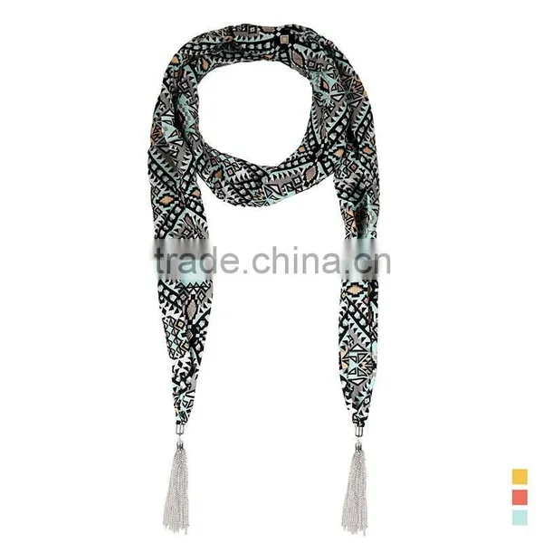 2015 Fashion Women Scarf,Boho Style Infinity Voile Scarf