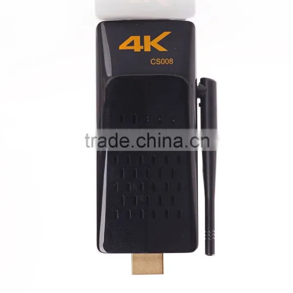 CS008 With Remote Control 2GB/8GB Bluetooth/RJ45 Port 4K Android TV Dongle, Quad Core RK3288 Android TV Stick photo-2