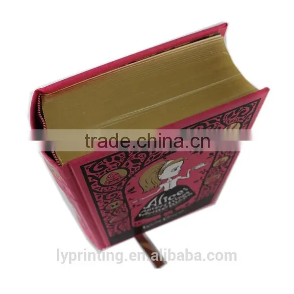 Gold Edge Exquisite Children Story Book, Hardcover Book Printing Quality Choice photo-3