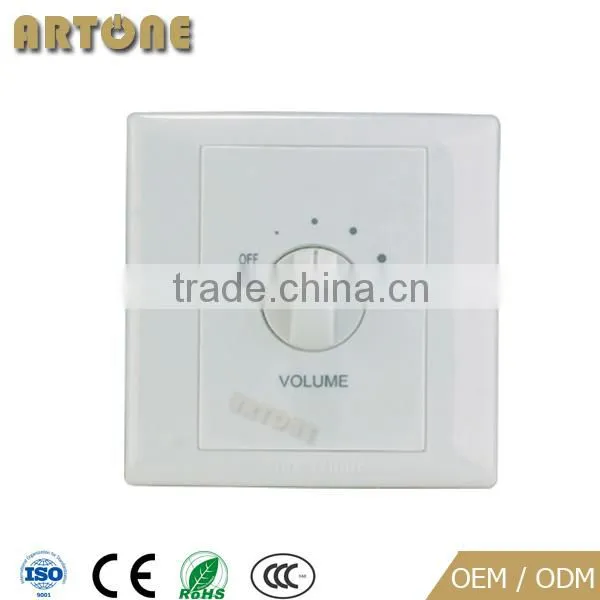 PA system creative speaker volume controller knob 5w control switch