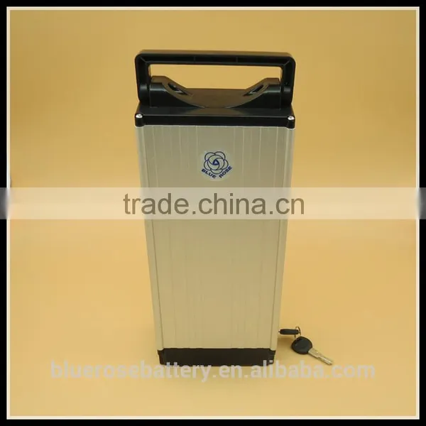 E-bike Lithium Battery Pack 48V 10Ah Bicycle Carrier Type Battery photo-2