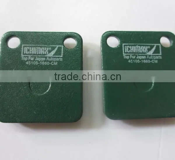 Green Semi-Metallic Motorcycle Brake Pad GY6 photo-2