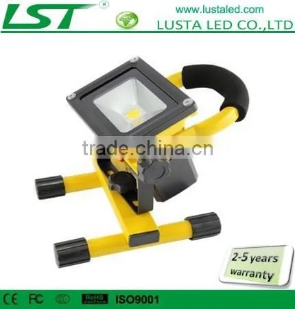 LED Portable Flood Light 10W 12V 24V Epistar Power Cordless LED Work Lights IP65 Outdoor Rechargeable Emergency LED Light photo-2