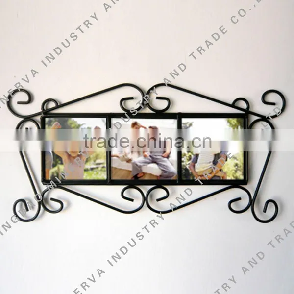 Metal Frame Tiles Wall Hanging Photo Frame