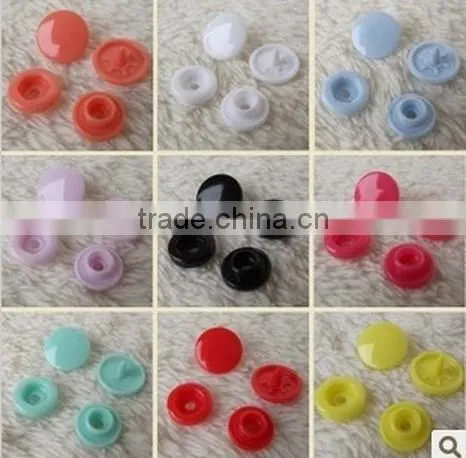 Cheap Four Parts Plastic Snap Button for Clothing photo-2