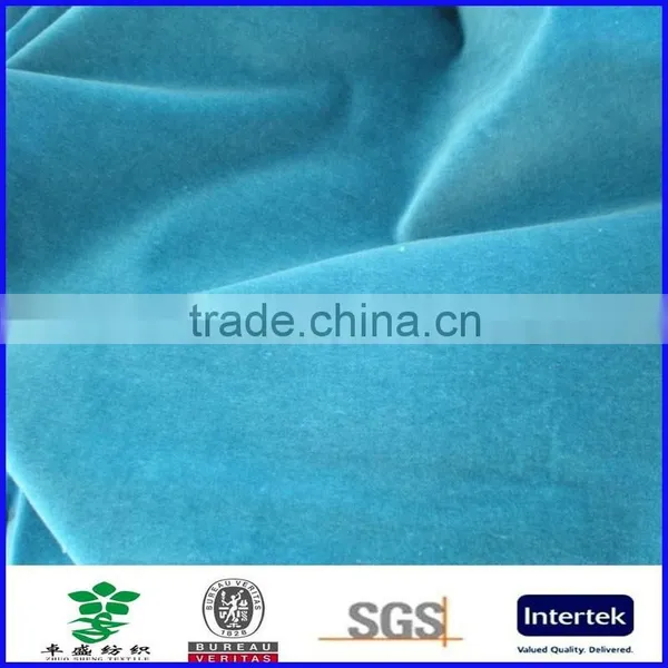 100% Cotton Velvet Wholesale Flocked Velvet Fabric photo-5