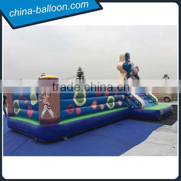 Inflatable Karate Theme Bouncer / Inflatable Taekwondo Bouncer Slide for Kids photo-2
