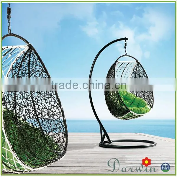 Wholesale China Manufacture Cheap Modern Wicker Rattan Outdoor Garden Hanging Bed photo-4