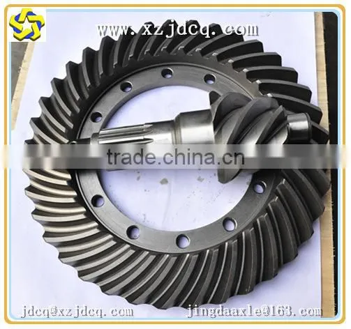 LIUGONG Loader Parts Gear Construction Machinery Wheel Loader 300F Bevel Gear Manufacturer Axle Spiral Bevel photo-5