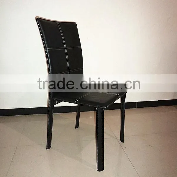 Modern Black Leather Chair photo-3