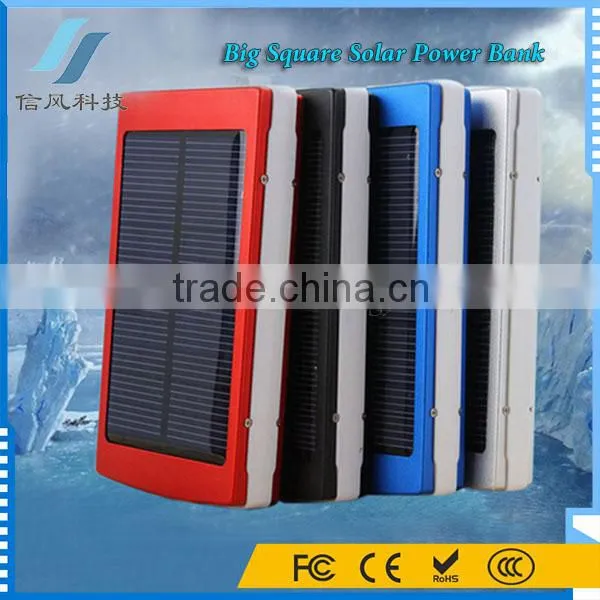 Dual USB Portable Solar Battery Charger Power Bank 6000mAh for IPhone for IPad for Android Phone photo-5