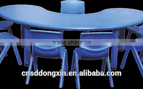 Hot Sale Study Table and Study Chairs for Kindergarden
