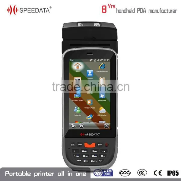 Window 6.5 Mobile Phone Printer Barcode Scanner Android4.0 Handheld Smart Phone Reader Terminal Portable Printer Oem Odm photo-5