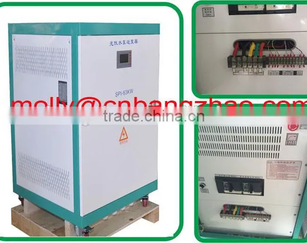 Solar Water Pump Controller With AC 220V Bypass for 3 Phase Pump Inverter System photo-2