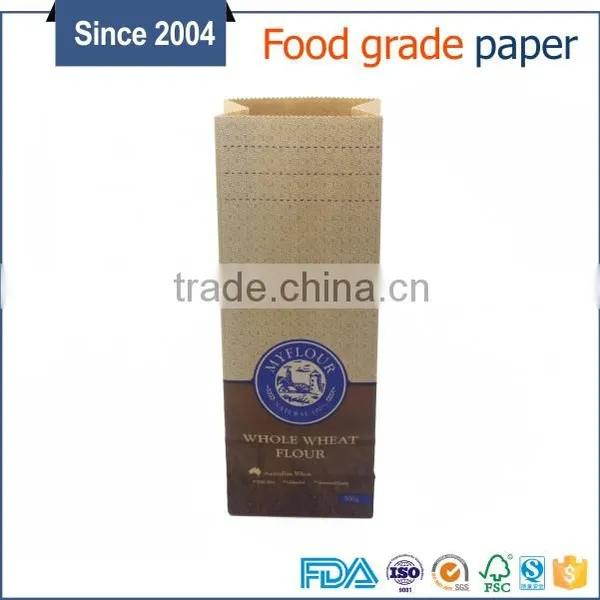 Feature Kraft Paper Bag Thin Paper Bag Brown Kraft Paper Bag for Bread photo-3