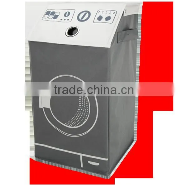 Cardboard Storage Fabric Laundry Basket photo-3