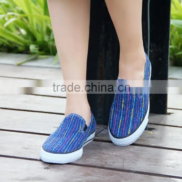 Custom Brand Women Canvas Shoes photo-3