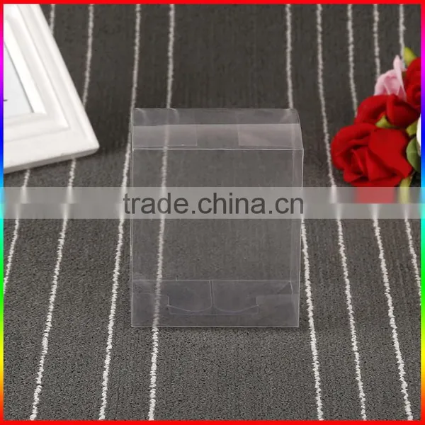 Customzied Clear PVC Plastic Square Fold Box Packaging photo-2