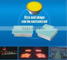 2016 Hot Sale Shenzhen Supplier3 Years Warranty 200*200 Waterproof IP67 Outdoor WW/CW Led Stone Light Led Floor Tile Light photo-2