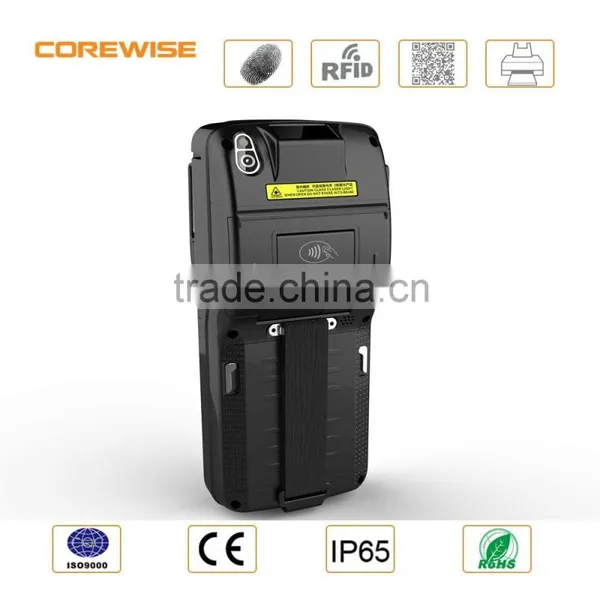 4G LTE All in One Android Portable Wireless POS Terminal With 4 Inch Screen 1D/2D Barcode and Fingerprint Sensor photo-3