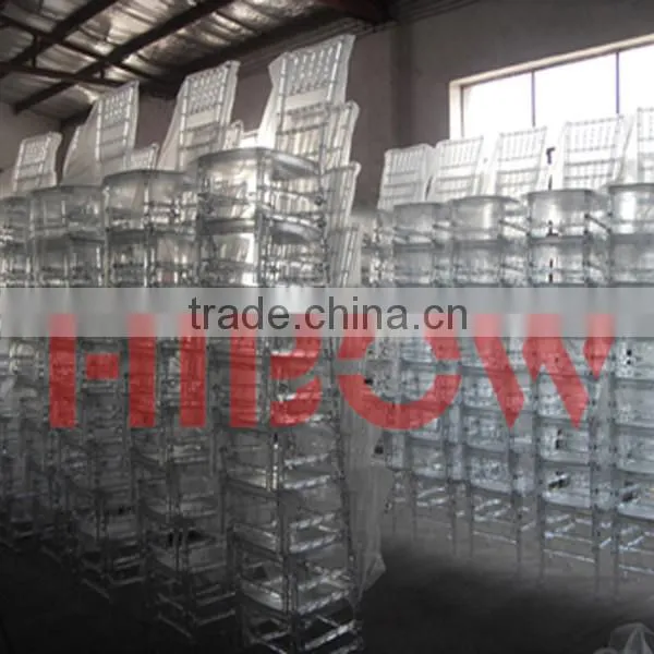 Clear Transparent Colored Wholesale Wedding Party Banquet Resin Chiavari Chair photo-4