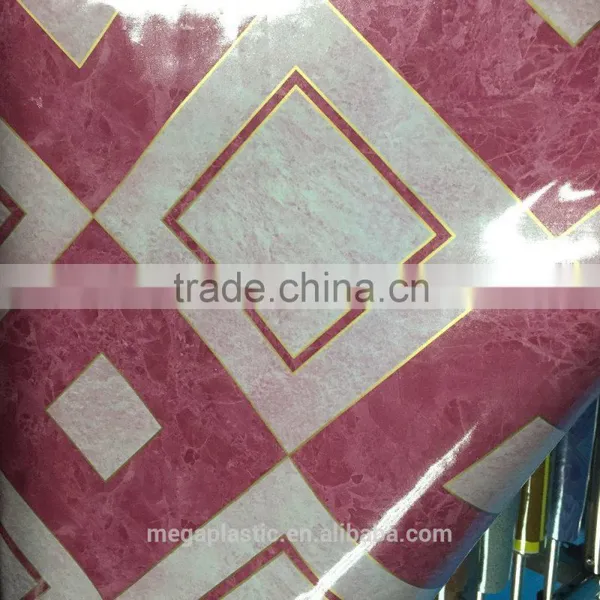 Manufactory Supply Cheap Price FOB GuangZhou Thickness 0.5mm Width 2M PVC Vinyl Flooring Roll Plastics photo-3